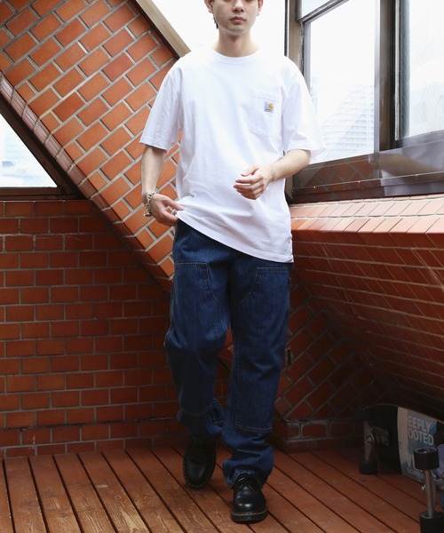 Carhartt（カーハート）の「Carhartt ルーズフィットダブルニーデニム（デニムパンツ・メンズ・ブルー・W32xL30/W34xL30/W34xL32/W32xL32/W30xL30/W36xL32/W30xL32）」の8枚目の写真