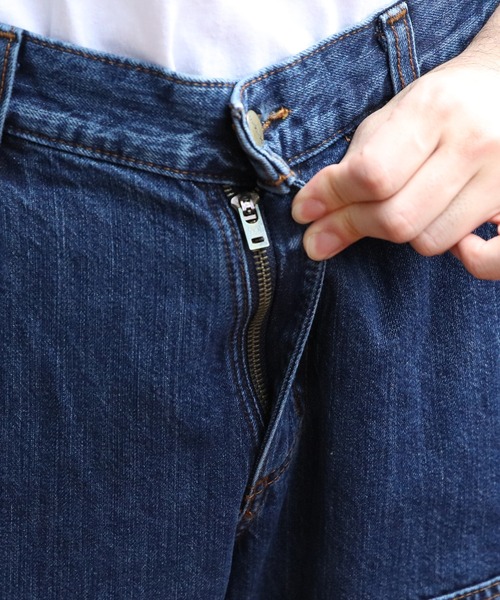 Carhartt（カーハート）の「Carhartt ルーズフィットダブルニーデニム（デニムパンツ・メンズ・ブルー・W32xL30/W34xL30/W34xL32/W32xL32/W30xL30/W36xL32/W30xL32）」の4枚目の写真