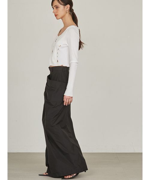 styling/（スタイリング）の「【セットアイテム】メローカットカーディガン（カーディガン/ボレロ・レディース・ブラック/ホワイト/パープル・FREE）」の12枚目の写真
