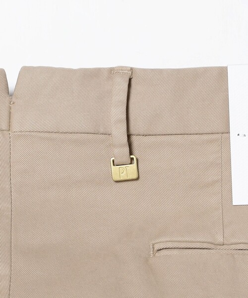 BEAMS F（ビームスエフ）の「【別注】PT TORINO / EVO-F ストレッチ コットン 1プリーツ スラックス（その他パンツ・メンズ・オフホワイト・52/50/48/46/44）」の8枚目の写真