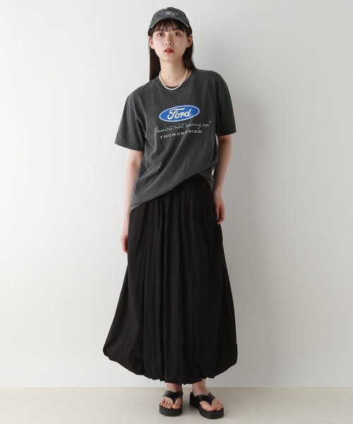 RAGEBLUE（レイジブルー）の「バルーンロングスカート2（スカート・レディース・ブラック/ホワイト・FREE）」の19枚目の写真