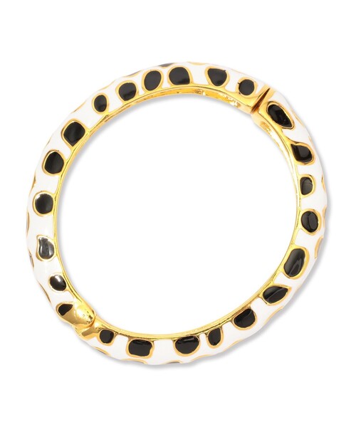 セール】Kenneth Jay Lane giraffe print バングル（バングル/リスト