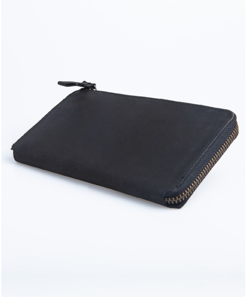 Hallelujah(ハレルヤ)の「長財布 小さい TIDY2.0 プルアップレザー(財布・メンズ・ブラック/チョコ/ワイン/ダークグリーン/ネイビー/キャメル・FREE)」の2枚目の写真