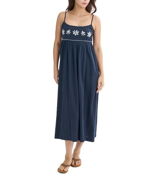 BILLABONG（ビラボン）の「【BILLABONG/ビラボン】25SS DAYS END DRS/刺繍ロングワンピース（ワンピース・レディース・ブラック・SMALL）」の2枚目の写真