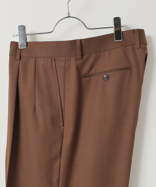 EDIFICE(エディフィス)の「PIPED STEM パンツ(スラックス・メンズ・ブラック/ブラウン/ライトグリーン・SMALL/MEDIUM/LARGE)」の9枚目の写真