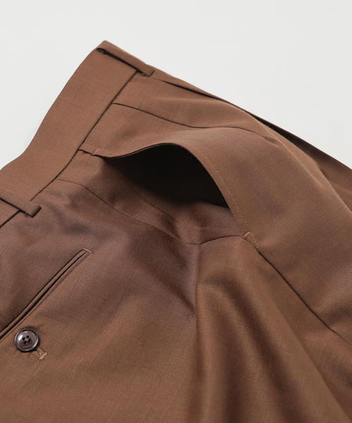 EDIFICE(エディフィス)の「PIPED STEM パンツ(スラックス・メンズ・ブラック/ブラウン/ライトグリーン・SMALL/MEDIUM/LARGE)」の13枚目の写真