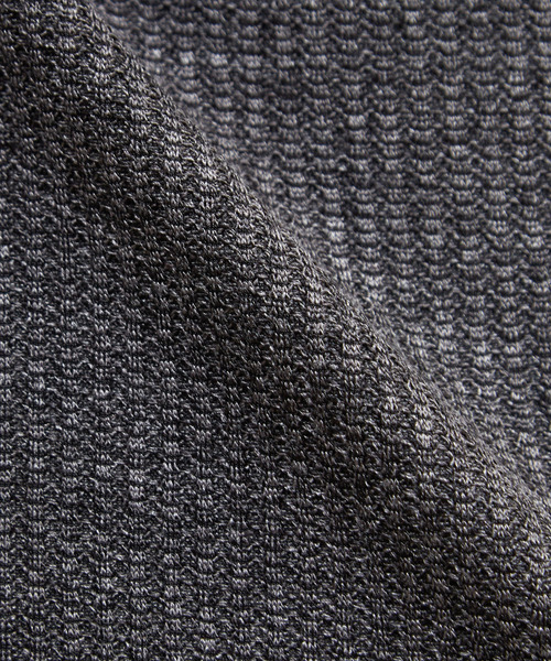 MEN'S MELROSE（メンズメルローズ）の「リンクスストライプキーネックフェイクレイヤードTシャツ（Tシャツ/カットソー・メンズ・ネイビー/チャコールグレー/ライトグレー・4/3/2）」の21枚目の写真