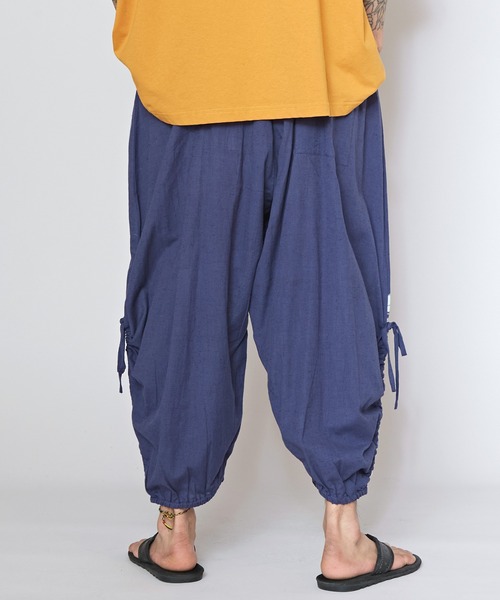 チャイハネ】ペイズリー柄リドラ変形MEN'Sサルエルパンツ