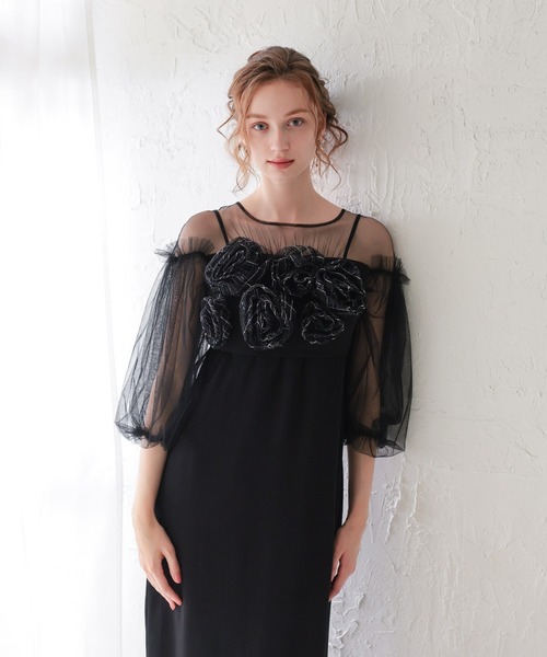 ロージービスチェワンピース（ドレス）｜Dorry Doll（ドリードール）の