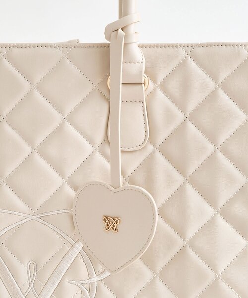 キャリーオン/大容量】Aimerianejoieキルティングキャリーオントート