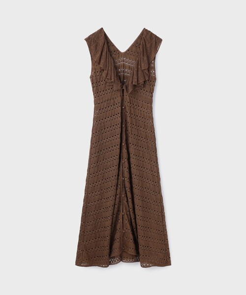 GRACE CONTINENTAL（グレースコンチネンタル）の「レースロングカーディガン（カーディガン/ボレロ・レディース・ブラック/ブラウン・36）」の16枚目の写真