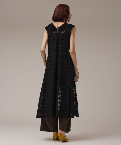 GRACE CONTINENTAL（グレースコンチネンタル）の「レースロングカーディガン（カーディガン/ボレロ・レディース・ブラック/ブラウン・36）」の21枚目の写真