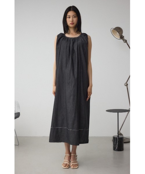 セール】前後2WAYバルーンギャザーワンピース（ワンピース