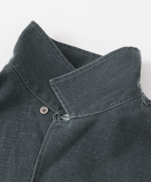 FORK&SPOON（フォークアンドスプーン）の「FORK&SPOON　ピグメントプリントシャツ（シャツ/ブラウス・メンズ・グリーン/アイボリー/グレー・4/5）」の20枚目の写真