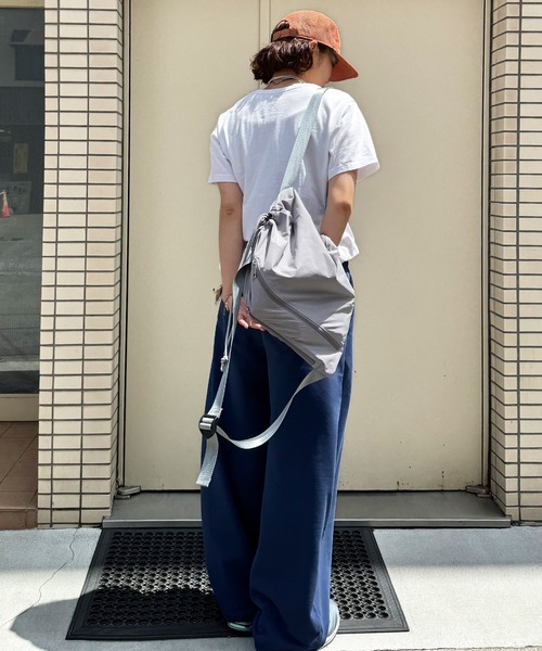 napinna maison×MAI】2wayマルチポケット付きドローコードナップサック