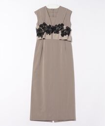 DONOBAN（ドノバン）の「【ANDRESD】pinstripe sleeveless bustier dress［ピンストライプスリーブレスビスチェドレス］（セットアップ）」