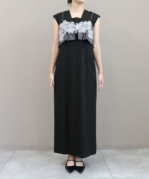 DONOBAN（ドノバン）の「【ANDRESD】pinstripe sleeveless bustier