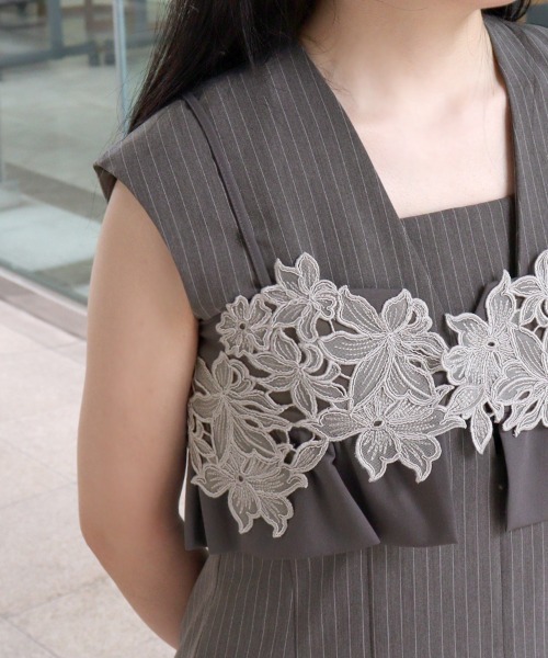 ★Celine★マリニエール ストライプ ビスチェドレス LU-0147 | DRESS GALLERY BOX