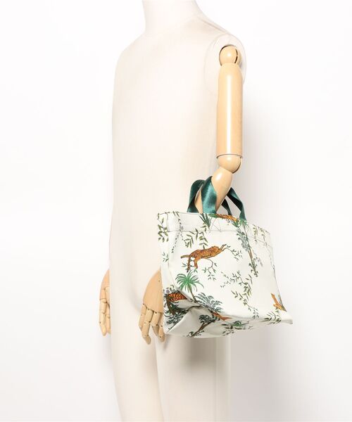 PUEBCO(プエブコ)の「VINTAGE TENT FABRIC W/PRINTED PATTERN BAG Jungle(ハンドバッグ・メンズ・その他・ONE SIZE)」の8枚目の写真