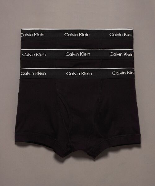 Calvin Klein(カルバン・クライン)の「3枚パック ボクサーパンツ(ボクサーパンツ・メンズ・ブラック/マルチ・S/L/XL/M)」の1枚目の写真