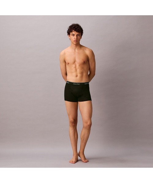 Calvin Klein(カルバン・クライン)の「3枚パック ボクサーパンツ(ボクサーパンツ・メンズ・ブラック/マルチ・S/L/XL/M)」の4枚目の写真