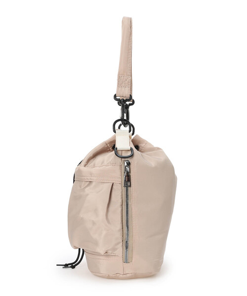 LE SOUK HOLIDAY(ルスークホリデー)の「ナイロンBAG(トートバッグ・レディース・ベージュ/ブラック・フリー)」の16枚目の写真