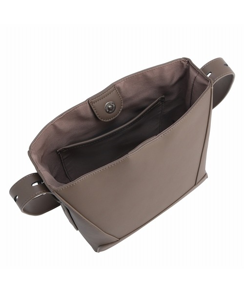 Jewelna Rose（ジュエルナローズ）の「JEWELNA by Jewelna Rose ワンハンドルトート 16286（トートバッグ・レディース・ブラック/グレイッシュベージュ・FREE）」の13枚目の写真