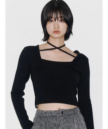 EMODA（エモダ）の「レイヤーコンパクトチョーカーニット（ニット/セーター）」