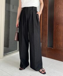 CAPRICIEUX LE'MAGE | 【選べる4サイズ展開】2タックコットンパンツ(その他パンツ)