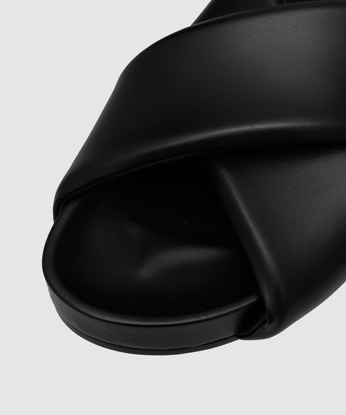 JIL SANDER(ジルサンダー)の「FUSBET SANDAL(サンダル・メンズ・ブラック・40/41)」の7枚目の写真