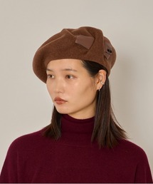 3時間限定価格　新品未使用タグ付き　arth  アース　シルクブレード　ベレー帽 arth｜アースのハンチング/ベレー帽通販 - ZOZOTOWN