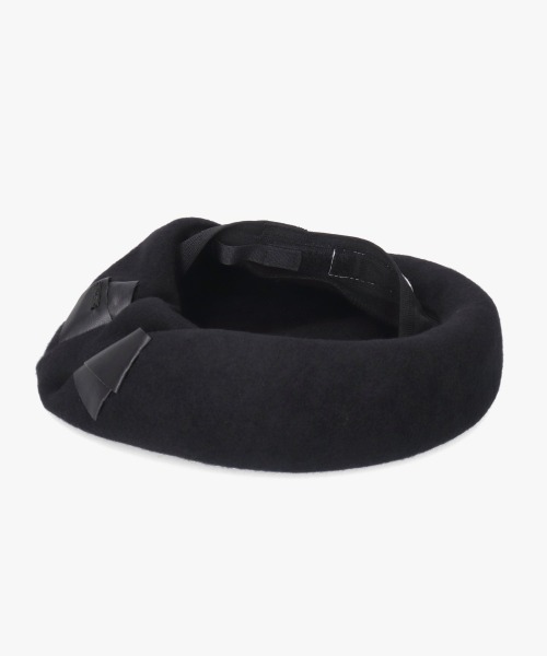 arth(アース)の「arth Put in Ribbon Beret / アース(ハンチング/ベレー帽・レディース・ブラック/ベージュ/ブラウン・M/57.5cm)」の16枚目の写真