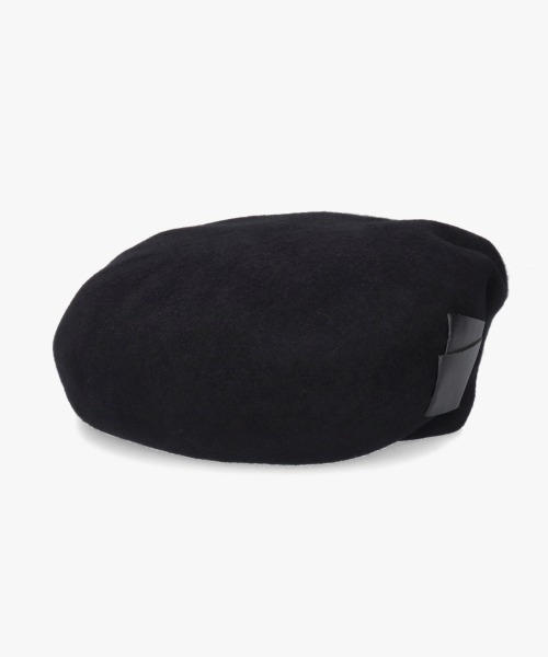 arth(アース)の「arth Put in Ribbon Beret / アース(ハンチング/ベレー帽・レディース・ブラック/ベージュ/ブラウン・M/57.5cm)」の9枚目の写真