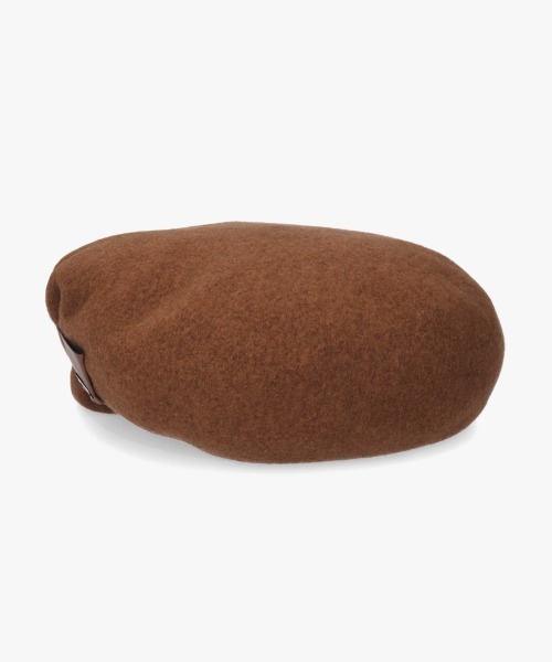 arth(アース)の「arth Put in Ribbon Beret / アース(ハンチング/ベレー帽・レディース・ブラック/ベージュ/ブラウン・M/57.5cm)」の21枚目の写真