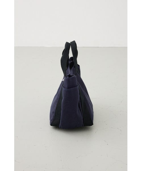 AZUL by moussy(アズールバイマウジー)の「キャンバスロゴミニトート(ハンドバッグ・メンズ・アイボリー/ブラック/ネイビー・FREE)」の9枚目の写真