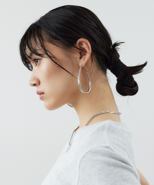 HANNE（アン）の「ドロップフープピアス（ピアス（両耳用））」 - WEAR