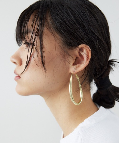 ドロップフープピアス（ピアス（両耳用））｜HANNE（アン）の