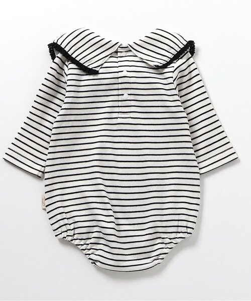 apres les cours（アプレレクール）の「リボン衿ボディースーツ（ロンパース・キッズ・その他2/その他3・70/80）」の8枚目の写真