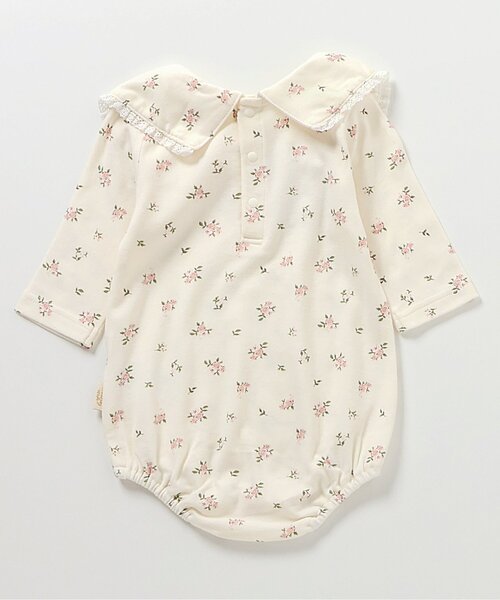 apres les cours（アプレレクール）の「リボン衿ボディースーツ（ロンパース・キッズ・その他2/その他3・70/80）」の4枚目の写真