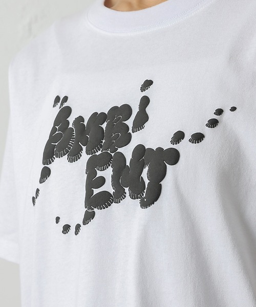 COLONY 2139(コロニートゥーワンスリーナイン)の「AMBIENTプリントTシャツ(Tシャツ/カットソー・レディース・ブラック/サックスブルー/ホワイト/ブラウン/ピンク・FREE)」の10枚目の写真