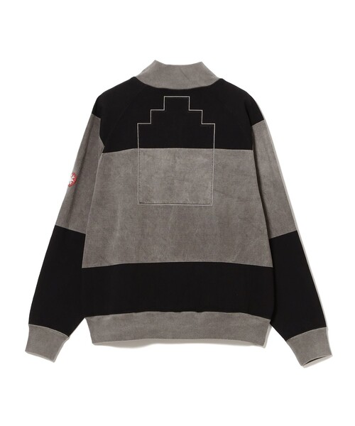 C.E（シーイー）の「C.E / OVERDYE STRIPE HALF ZIP（スウェット
