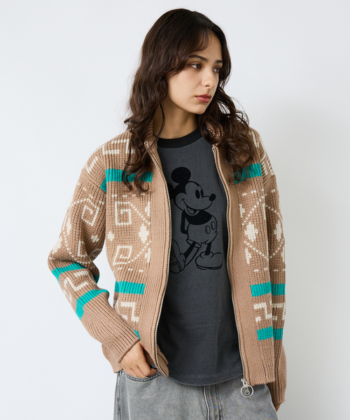 PENDLETON カーディガン カウチン ニット 復刻 PENDLETON（ペンドルトン） カーディガン 」WESTERLEY Cardigan/ 総柄