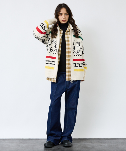 PENDLETON /ペンドルトン 】WESTERLEY Cardigan/ 総柄 カウチン