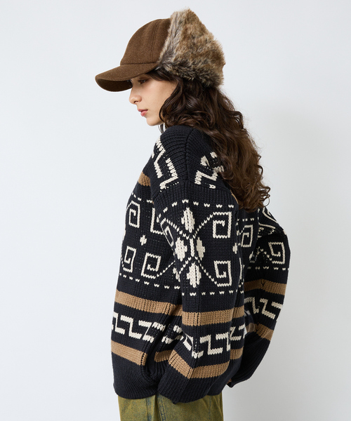 PENDLETON /ペンドルトン 】WESTERLEY Cardigan/ 総柄 カウチン