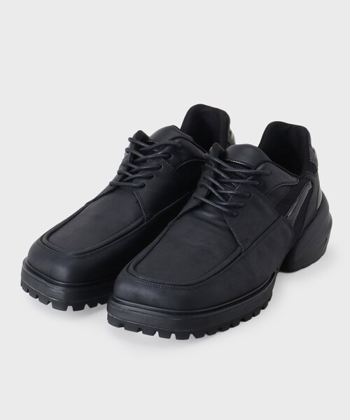 tk.TAKEO KIKUCHI（ティーケータケオキクチ）の「ハイブリッドシューズスニーカー（スニーカー・メンズ・シルバー系4/ブラック系4・55/65/75）」の2枚目の写真