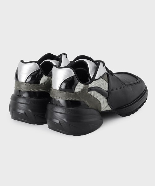 tk.TAKEO KIKUCHI（ティーケータケオキクチ）の「ハイブリッドシューズスニーカー（スニーカー・メンズ・シルバー系4/ブラック系4・55/65/75）」の5枚目の写真