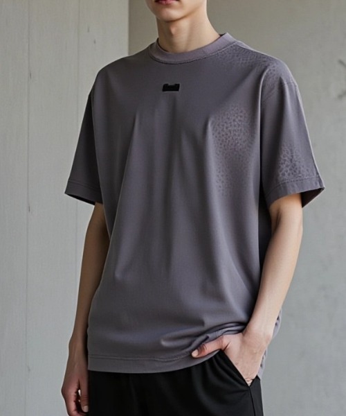 A'GEM/9 × .kom 『XIAOLI』レオパードフェードTシャツ（Tシャツ
