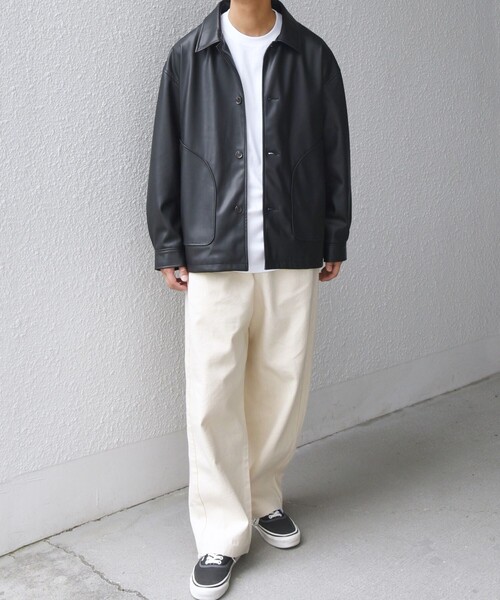 セール】SHIPS any: ハンティング ポケット リラックス カバーオール