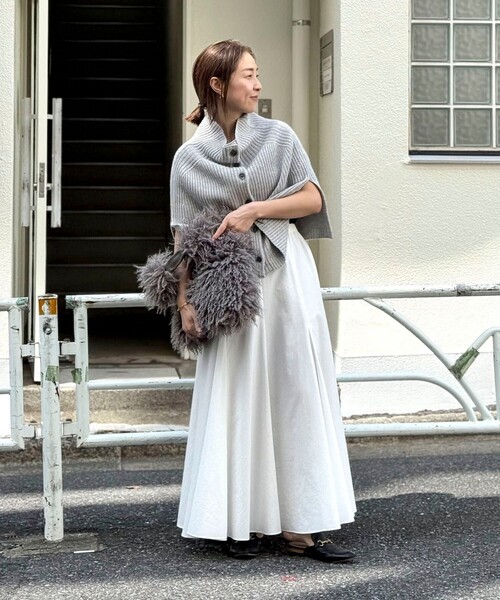 NOLLEY’S（ノーリーズ）の「【PR林☆別注】チベットラムフェイクファーバッグ（ショルダーバッグ・レディース・ベージュ/グレイッシュベージュ・FREE）」の21枚目の写真