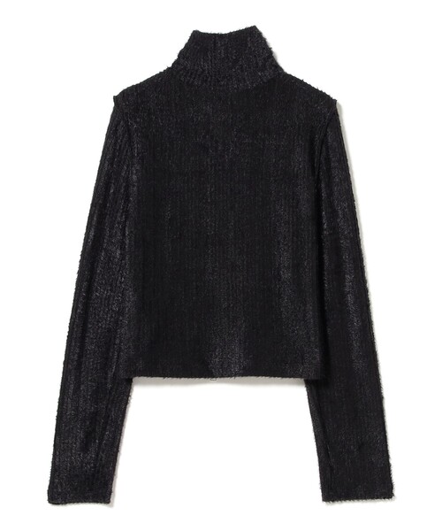 Ray BEAMS（レイビームス）の「シャギー ジップ カーディガン [手洗い可]（カーディガン/ボレロ・レディース・ダークブラウン/ブラック・ONE SIZE）」の22枚目の写真